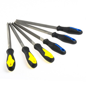 Vente chaude 6/8/10 pouces ensemble de limes en acier à haute teneur en carbone lime triangulaire à Double dents fines lourdes - Product Image 2