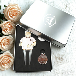 Set de Regalo de Golf de Proveedor Oro: Herramienta Divot Personalizable Profesional, Fichas de Golf de Calidad Premium con Diseños Surtidos, Marcador de Pelota - Product Image 6