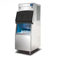 Production commerciale 60-200kgs/24h Machine à glace 220v machine à glaçons faisant la machine utilisée dans le bar de la boutique