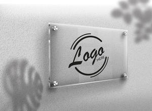 علامة تجارية أكريليك مخصصة للتعليق على الحائط بشعار عائم مخصص للمكتب لافتة مكتب لوحة واجهة للمتجر - Product Image 3