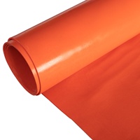 Feuille de caoutchouc naturel en latex rouge personnalisée, feuille de caoutchouc en latex de 0,5 à 30 mm