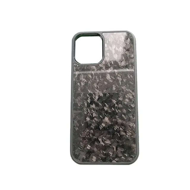 New Arrival Real Carbon Fiber Cover For iPhone 12 13 Pro Max Forged Carbon Fiber Phone Case
