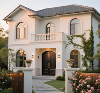 Maison modulaire entièrement équipée à prix abordable, maisons préfabriquées, maisons en structure légère en acier, villas préfabriquées de luxe à vendre