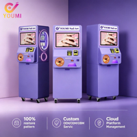Distributeur automatique intelligent de vernis à ongles numérique avec autocollants personnalisés exquis et haute saturation des couleurs
