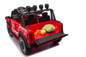 DODGE RAM 1500 RHO Voiture électrique autoportée 12V pour enfants Super Truck avec 4 roues à batterie rechargeables Fire Rescue Licensed DODGE RAM - Product Image 4