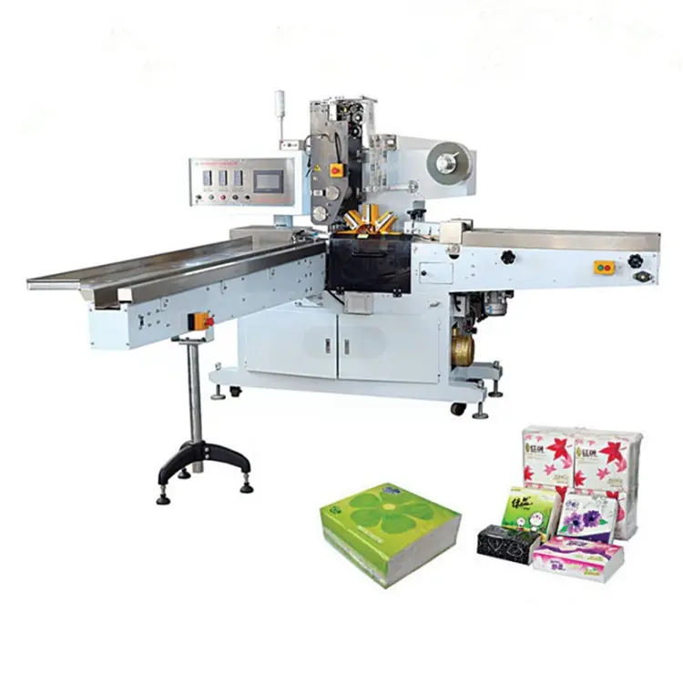 Fully Automatic Pocket Tissue Papers Napkin Packing Machine For Napkin