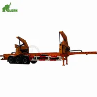 Remorque porte-conteneurs auto-chargeante de 37 tonnes et 40 pieds