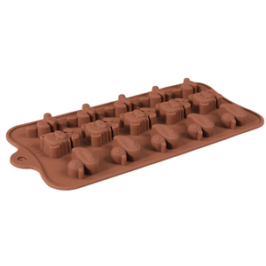 <b>Silicone</b> Making DIY Children's Chocolate Mold Animal Design 15-Cavity Food-Grade Material Baking <b>Tool</b> - Product Image 2