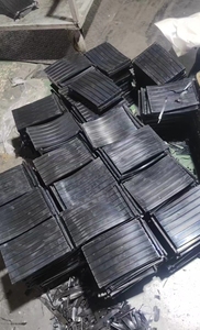 Đường sắt bảo vệ đường sắt cao su pad cho đàn hồi hấp thụ sốc và đệm cao su tùy chỉnh các bộ phận - Product Image 6