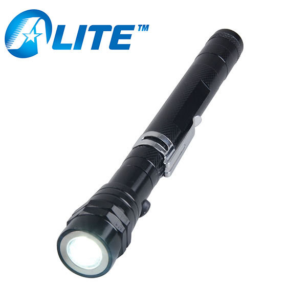 Mini Telescopic Dual-Head Portable Magnetic LED Work Light Aluminum Alloy High Strength Foldable Flexible for Narrow Spaces