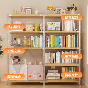 Étagère à livres multi-niveaux Luoyang Jianyi Furniture, 3 étages, réglable, style vintage, sur pied, pour chambre à coucher, rangement domestique - Product Image 3