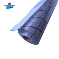 Film plastique imperméable, feuille de PVC transparente super claire, rouleau pour nappe