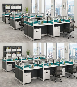 Divisores modernos de aluminio para estación de trabajo, mesa para centro de llamadas, barato, venta al por mayor - Product Image 4