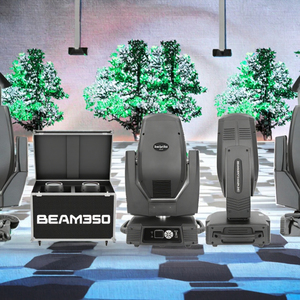 ไฟส่องเวทีแบบเคลื่อนย้ายได้ Pro Stage Light 350W 3-in-1 LED Gobo Beam Spot Wash สำหรับงานปาร์ตี้ งานแต่งงาน ไฟเวทีแบบเคลื่อนย้ายได้ - Product Image 3