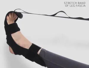 Yüksek kaliteli yeni Yoga Ligament germe kemeri ayak rehabilitasyon kayış egzersize dayanıklı bant