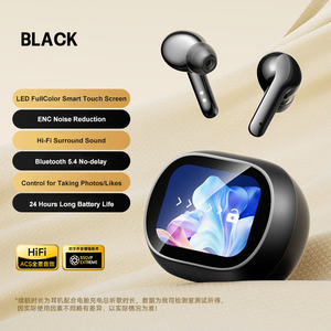 Écouteurs intra-auriculaires A800 avec indicateur de batterie LED à commande tactile - Product Image 5