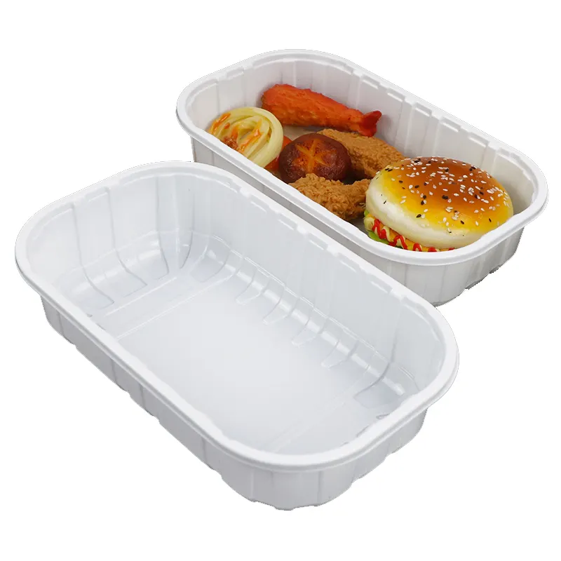 Одноразовый пластиковый контейнер для пищевых продуктов