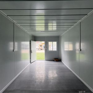Hochwertiges mobiles faltbares <span class=keywords><strong>Container</strong></span> haus für Katastrophen hilfe Atmungsaktive Stahl konstruktion Moderne Supermarkt-Schul küche - Product Image 2