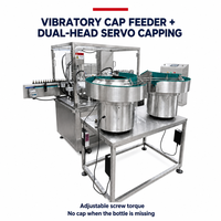 Machine de remplissage et de bouchage péristaltique automatique de haute précision pour bouteilles en verre d'huiles essentielles avec cartonneuse de fin de ligne
