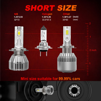 Phare LED haute puissance NAO 360 Rocket Laser 110W 12000Lm H1-H15 pour X5 A4 A3 Matiz Auto