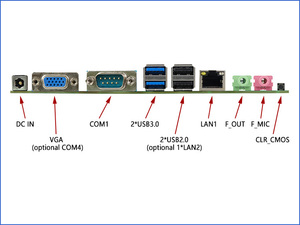 Carte mère du fabricant avec <span class=keywords><strong>CPU</strong></span> intel celeron <span class=keywords><strong>J4125</strong></span> Gemini Lake Refresh avec carte mère mini-itx intégrée HD Graphics X86 POS - Product Image 4