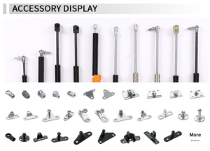 Oem Chất lượng cao 100N 22lb đồ nội thất tủ khí thanh chống thủy lực Flip-up đồ nội thất phần cứng Cửa Cửa sổ khí mùa xuân nâng hỗ trợ - Product Image 5