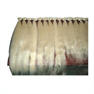 Extensions de cheveux vierges indiens Remy de qualité supérieure, blond 613, double trame machine, vente en gros, extensions de cheveux indiens Temple blond 613 - Product Image 1