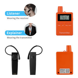 RC2468 50 canaux <span class=keywords><strong>wisper</strong></span> sans fil 18g léger système audio sans fil pour voyager - Product Image 4