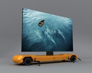 Trailer Mounted LED <b>Display</b> Screen 3.84*2.24m P4 IP65 Outdoor Digital Signage for Advertising with Wifi Control - Product Image 6