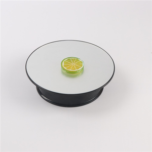 High Quality and Hot Sales 25cm Mirror <strong>Display</strong> Electric <strong>Rotating</strong> Turntable for Show off a Human Wig Jewelry Turntable <strong>Motor</strong> - Product Image 6