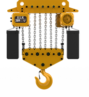 Palans électriques à chaîne en aluminium moulé, avec câble ou télécommande, pour levage industriel
