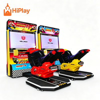 Machine de jeu d'arcade de course de moto de luxe pour 2 joueurs, simulateur de moto, équipement de divertissement à monnayeur pour centre commercial