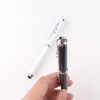 Lampe torche multifonctionnelle, lampe LED médicale, stylo à bille, laser rouge, pointeur laser, impression de logo personnalisée