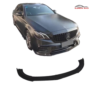 Manufacturer Auto Body Parts <b>Car</b> Modification Real Carbon Fiber Front Bumper Lip Fit for Benz W213 Amg - Product Image 1