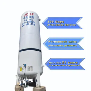 Precio de fábrica 5000L Suministro de China Tanque de oxígeno líquido Tanque de gas de almacenamiento criogénico vertical