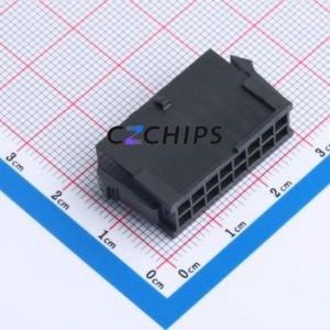 ZX-MX3.0-2-8P-HMJK Housing (Wire-to-Board / Wire-to-Wire) P=3mm Connector 2x8P 3mm Micro-Fit (MX 3.0) 3mm - Product Image 1