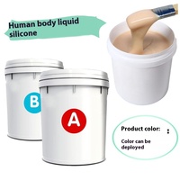 Silicone liquide de qualité alimentaire résistant aux hautes températures pour poupées - Matière première spéciale pour la simulation du corps humain et des produits sexuels