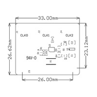 Módulo Generador de Reloj de 3 Canales Si5351A, Oscilador Programable I2C de 8KHz~160MHz, PCB de 4 Capas para Sintetizador DIY