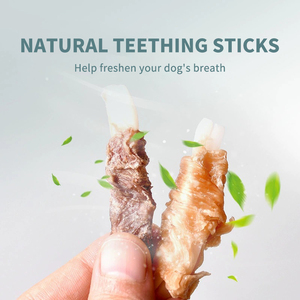 חלבון גבוה אורגני יבש דל שומן מזון יבש מזון מזון עוף קוקוס פינוקים טבעיים מותג מזון לחיות מחמד סיטוני 100 גרם - Product Image 4