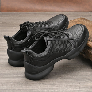 Zapatos para Caminar de Malla y Cuero Genuino para Hombre, Suela de Goma, Entresuela de EVA, Casuales de Primavera, Cómodos, Transpirables y Ligeros - Product Image 2
