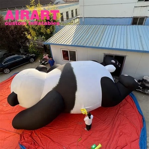 Mascota de la <span class=keywords><strong>película</strong></span> Exhibición Panda grande inflable, modelo animal Adornos de <span class=keywords><strong>película</strong></span> de Panda lindo inflable - Product Image 3