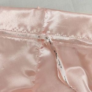 High Quality Pink Custom Logo <b>Drawstring</b> Ribbon Beauty Hair <b>Pouch</b> Gift Silk Satin Wig Bag - Product Image 5