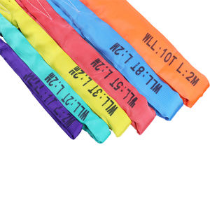 カスタマイズされたポリエステルスリングで目を反転させた丸いデザインリフティングウェビングでさまざまな色 - Product Image 3