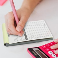 Carnet autocopiant 2 exemplaires pour commandes et factures, 8,3x5,5 pouces, Vente directe usine