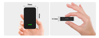 OEM 2Air Adaptador Inalámbrico con Cable para Carplay y Android Auto, Caja Inteligente para Auto con Navegación, Wifi, Bluetooth, Dongle, Garantía de 2 Años