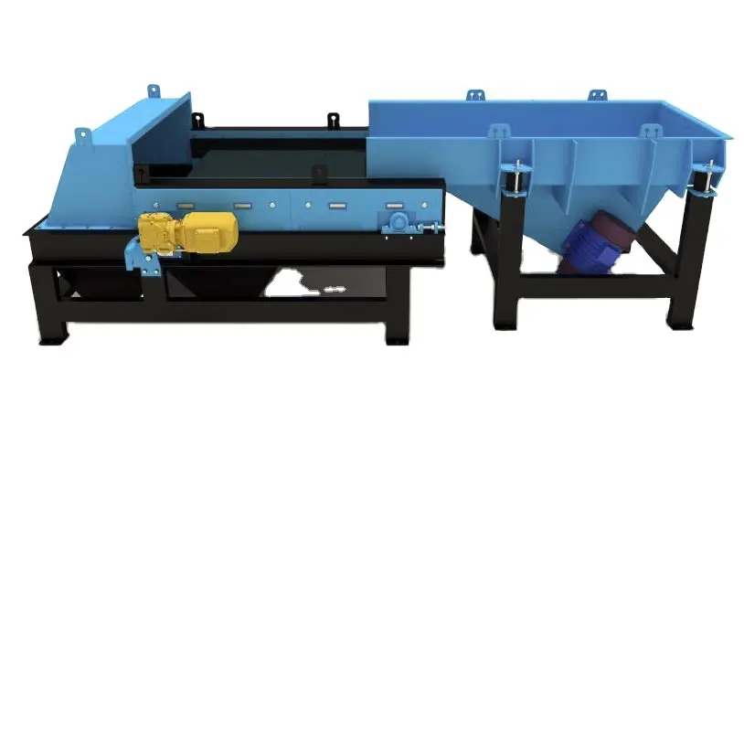 Eddy current separator is used to recover copper, aluminum, zinc and other non-ferrous metals