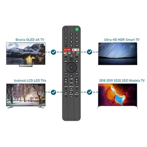 Télécommande vocale intelligente A73E-RMF-TX500U compatible avec les boutons de commande pour téléviseurs <span class=keywords><strong>Sony</strong></span> Bravia LED <span class=keywords><strong>OLED</strong></span> 4K UHD <span class=keywords><strong>TV</strong></span> LED LCD - Product Image 3