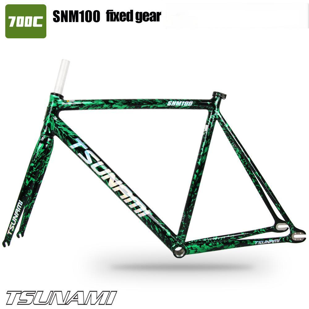 2025 TSUNAMI SNM100 Aluminum Alloy Fixed Gear Track Bike Frame
