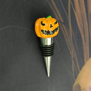 Pumpkin Wine <b>Stopper</b> Plastic Halloween Vacuum <b>Bottle</b> <b>Stopper</b> Fun Resin Decorative - Product Image 1