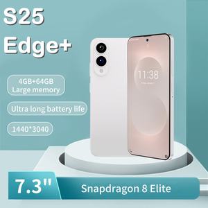 Ponsel pintar Gaming S25 Edge, HP cerdas layar penuh bermain game Android 14 S25 Edge + - Product Image 6